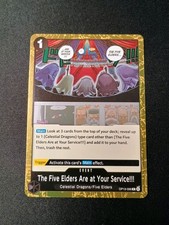 The Five Elders Are at Your Service OP13-096 Rare (Foil) - Carrying On His Will