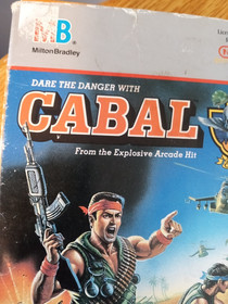 Cabal CIB w/ Box & Manual *** NES Nintendo Entertainment System 1990