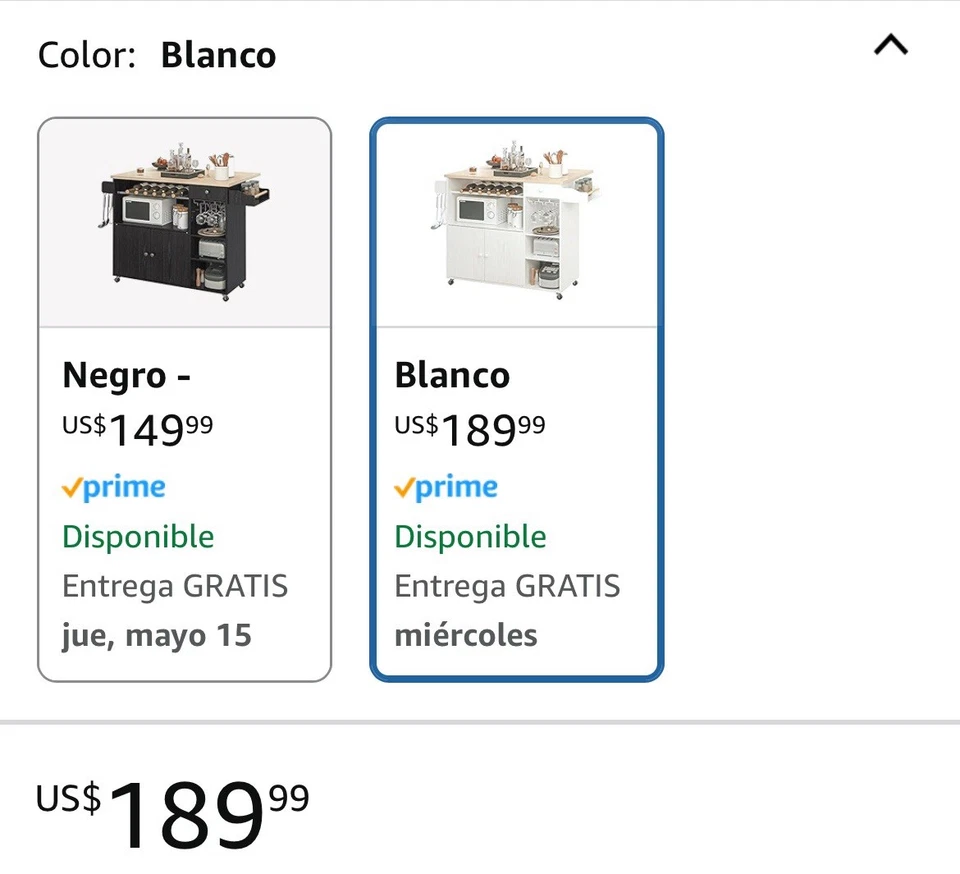 Banco Prepa cWSC-3620 Monterey Twin Cubbie - Blanco Foto 3 de 3