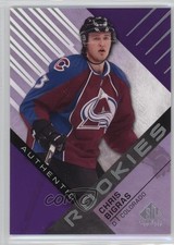 2016-17 SP Game Used Authentic Rookies Purple Chris Bigras #107 ag6