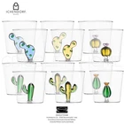 Ichendorf Milano Desert Plants Set of 12 Tumbler Glasses - Multi-Color