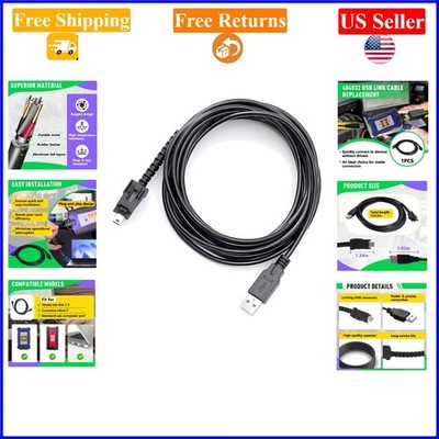 Nexiq USB Link 2/3 Cable Replacement for Cummins Inline 7, Universal USB, Black