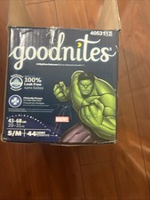 Goodnites Boys' Nighttime Bedwetting Underwear, S/M, 43 Count open bag