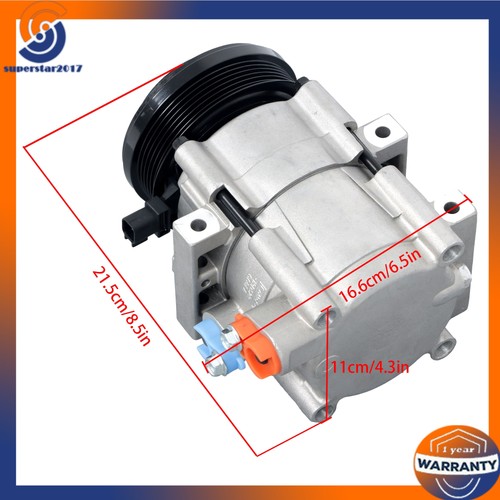 For Lincoln Town Car 2006 2007-2011 A/C Compressor CO 10906C 67185 8185 0610204 - Picture 15 of 17