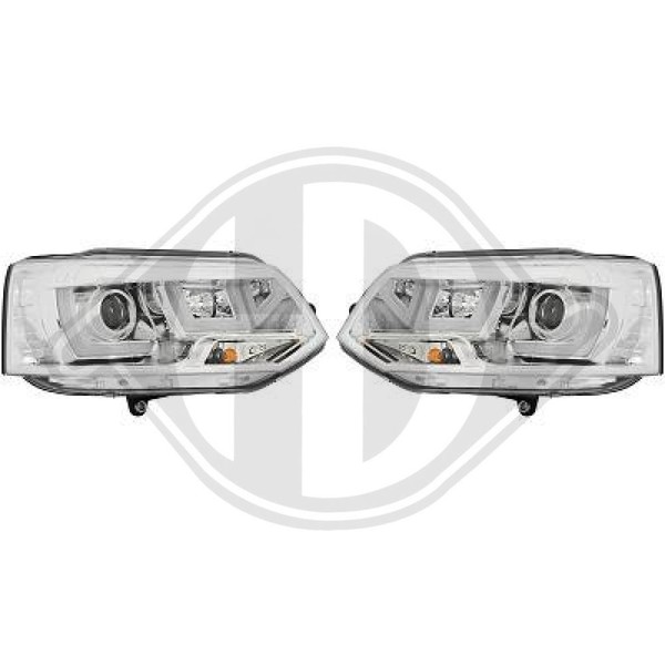 2273385 Scheinwerfer Satz FüR VW Transporter V Bus (7HB, 7HJ, 7EB, 7EJ, 7EF, 7EG-image