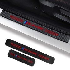 Door Sill Protector Compatible Fit Honda Civic Accessories Door Sill Guard D...