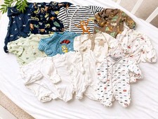 Baby Clothes Bundle 0-3 Months (15 Pieces) Pre-Owned Cute & Soft