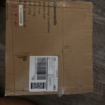 Dewenwils Low Voltage Fountain, Pool or Spa Transformer 300W 120V HOSL05C *NEW*