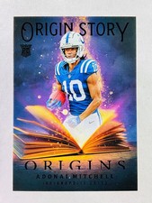 2024 Panini Origins - Origin Story Adonai Mitchell Rookie RC CASE HIT #19 SSP