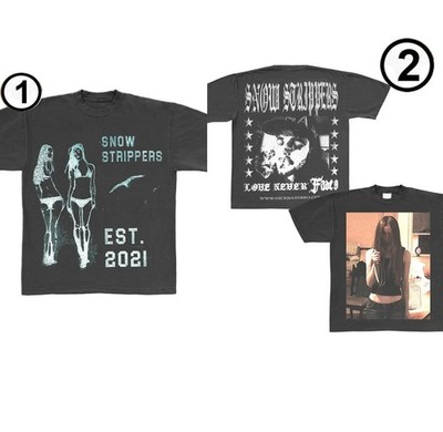 Snow Strippers Tour 2026 Merch T-shirt All Size Reprint