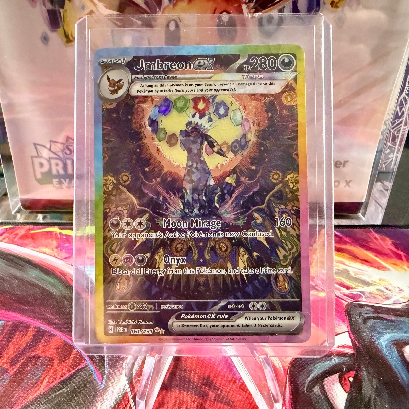 Umbreon ex 2025 Scarlet & Violet: Prismatic Evolutions #161/131
