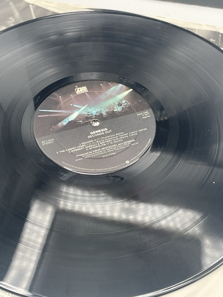 Genesis Seconds Out Double Live Vinyl Record VG+/VG GE2001 1977 | eBay