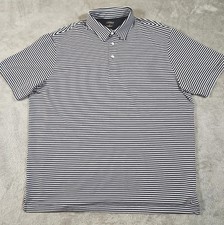 Daniel Cremieux Polo Shirt White Mens XL Golf Performance Short Sleeve,strech