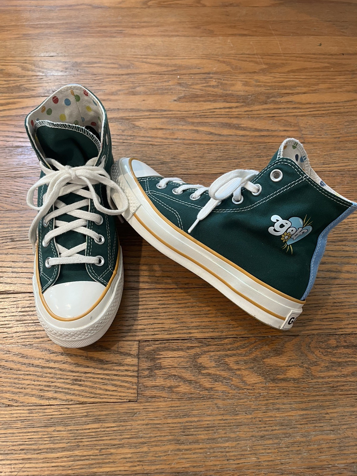 Tyler The Creator GOLF WANG Converse Chuck Taylor High Top Size 4.5 M 6.5 W