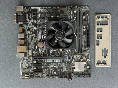 Motherboard ASUS Prime A320M-K AM4 + CPU AMD A8-9600