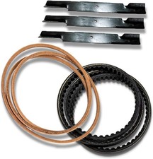 OEM Scag Tiger Cat II 61V Deck Drive Belts & Blade Kit 482879 483157 485845