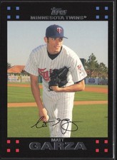 2007 Topps #480 Matt Garza Red Back Minnesota Twins