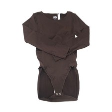 Nearly Naked Shapewear Long Sleeve Bodysuit Size XL Color Cacao