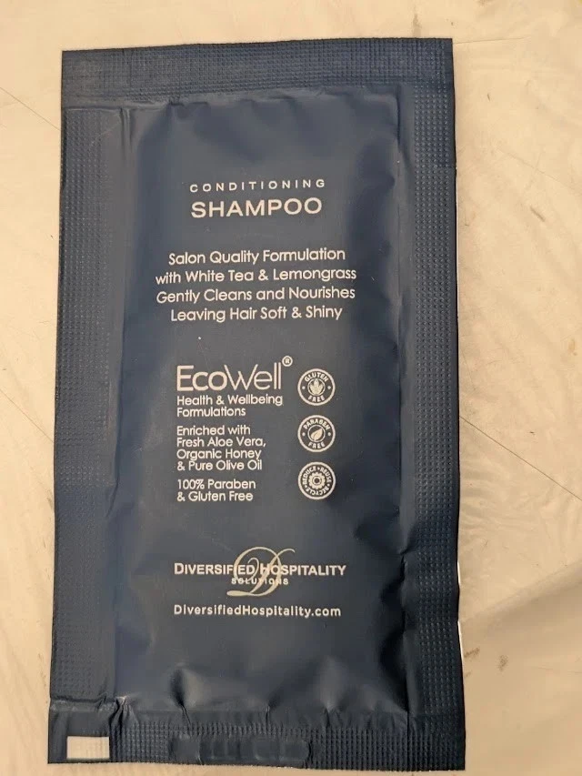 500-pack H2O Conditioning Shampoo Organic Aloe Vera 0.30 oz/10mL Hotel Sachets - Image 4 of 4