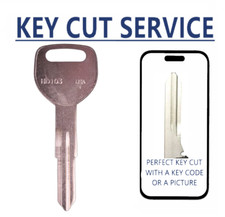 Key Cut Service Honda Acura Hd103 X214 Mechanical Key Hond-16de