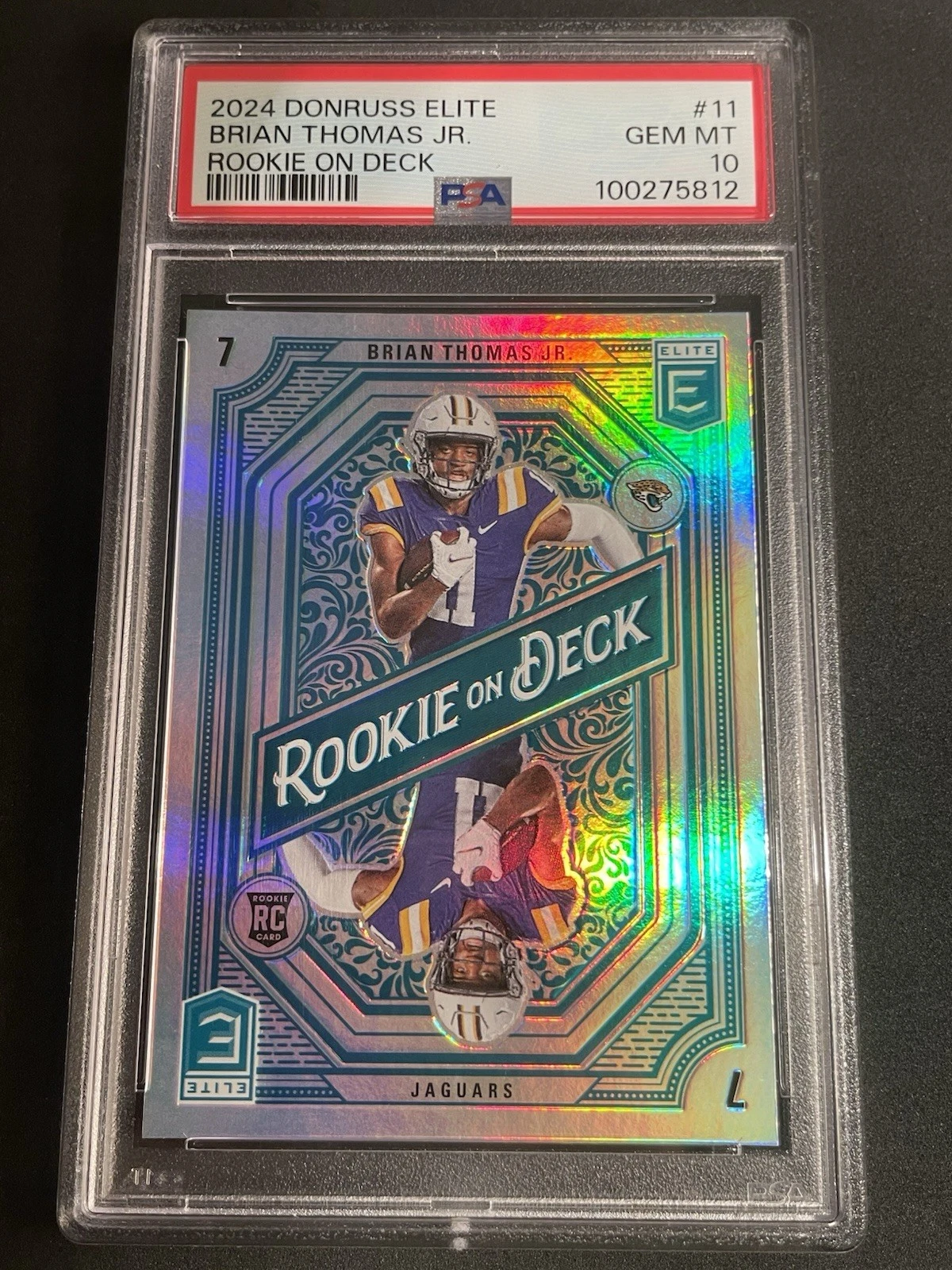 Brian Thomas Panini Donruss Elite Rookie on Deck #11 Base