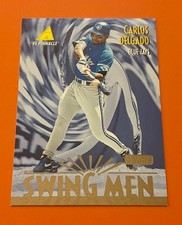 1995 Pinnacle Artist's Proof Carlos Delgado Swing Men Parallel -Blue Jays Legend