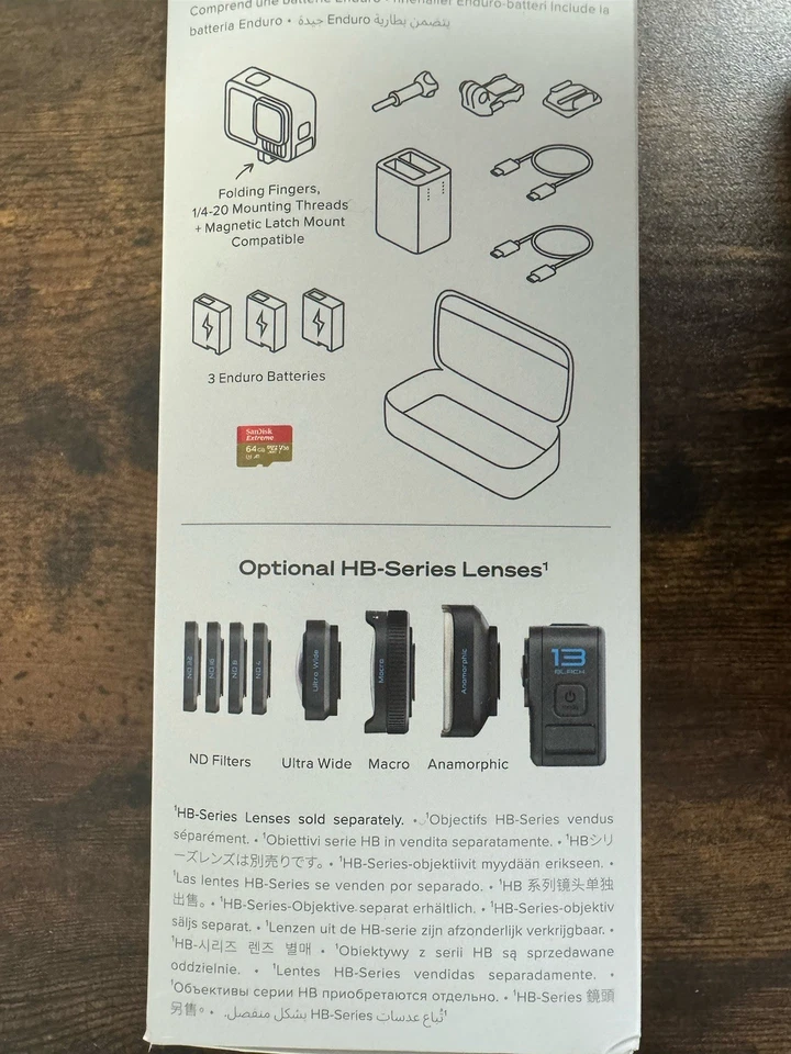 GoPro HERO13 Black Extended Power Bundle With 3 Spare Batteries, 64GB SD Card - Image 4 of 4