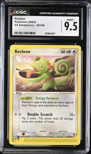 Kecleon graded CGC 9.5 for sale on eBay