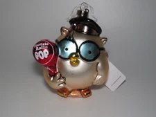 Tootsie Pop Mr. Owl Kat & Annie Blown Glass Ornament