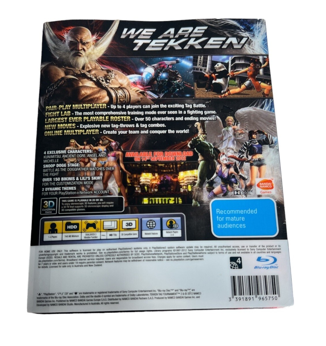 PS2★TEKKEN TAG TOURNAMENT 海外版 北米版 Tekken Tag Tournament - (PS2) PlayStation 2 | J&L Game