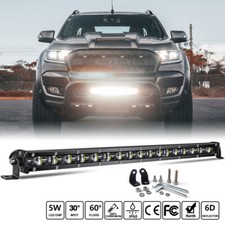20 Led Light Bar Driving Fog Lamp Ford Ranger 2012-21 Wildtrak Limited Xlt Xl