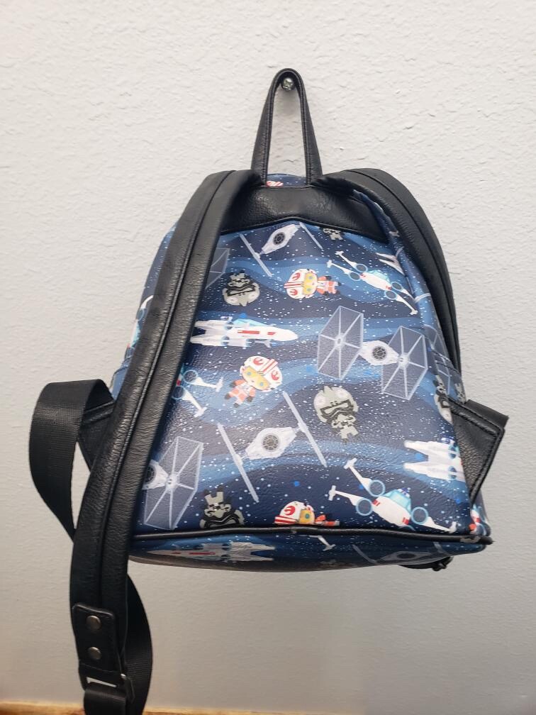 Loungefly Star Wars Chibi Spaceships Mini Backpack X-Wing  display picture 3
