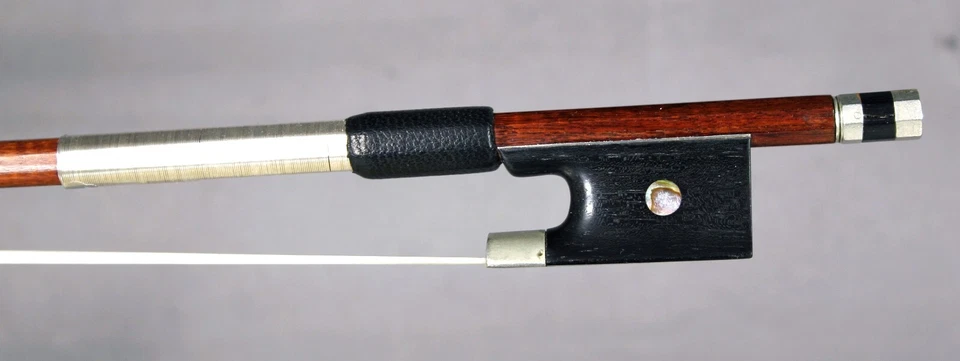 A very fine French violin bow made by Jean Joseph Martin ca. 1880, very nice! - Image 4 of 4