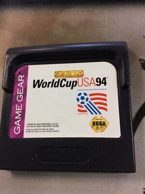 Jeu World Cup USA 94 Sur Sega Game Gear, Cartouche Seule, Bon état, PAL