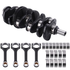 Engine Crankshaft 4x Con Rods Bearings Set For M274 Mercedes-benz 2.0l