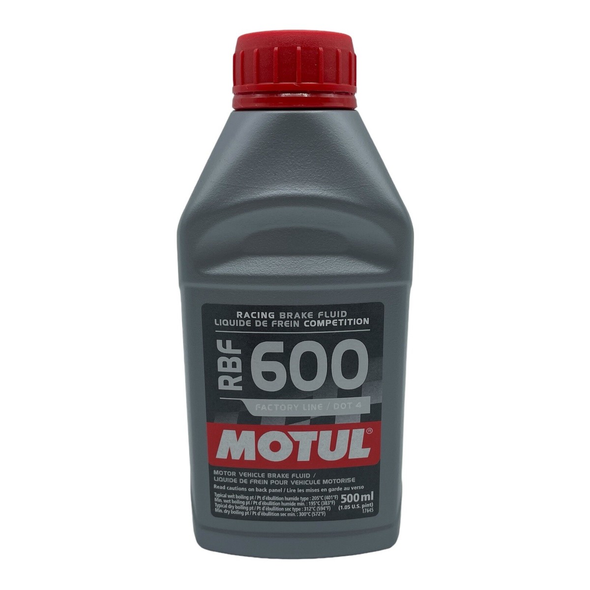 Motul RBF 660 High Temp DOT 4 Racing Brake Fluid Synthetic One