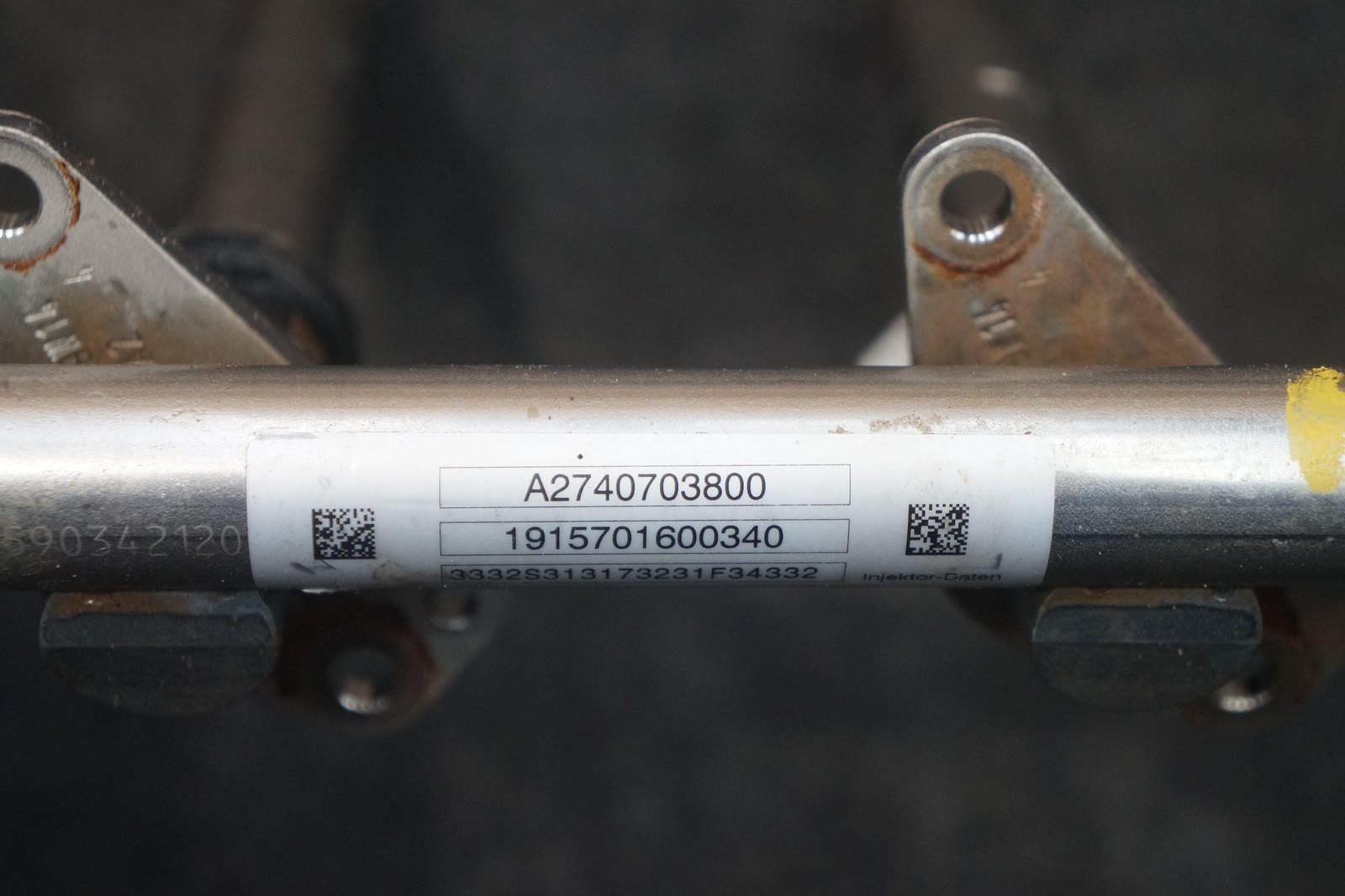High Pressure Fuel Rail Pipe 8 Injector Set 2560700187 Aston Martin DB11 2020
