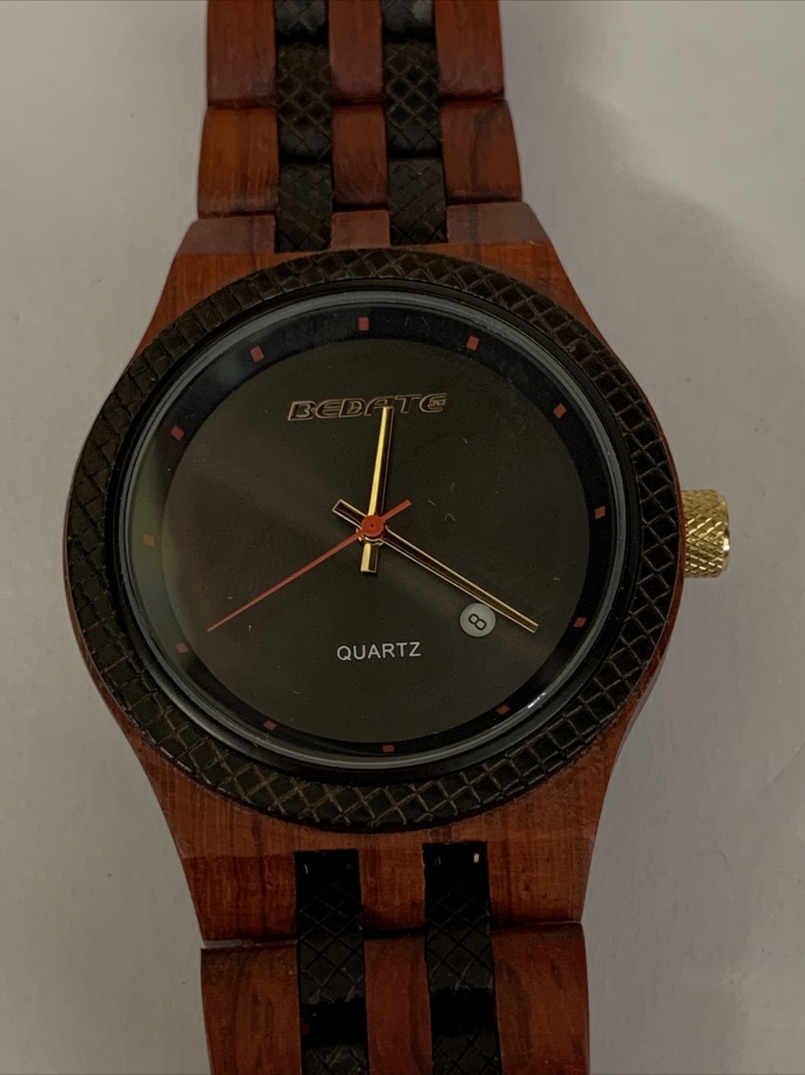 Men's Bedate Wooden Watch