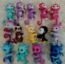 OooWowwee Fingerlings toys, Multi-listing, Monkey, Unicorn, Sloth and Dragons, P