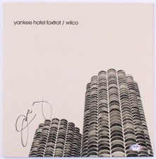 Jeff Tweedy Signed Wilco Yankee Hotel Foxtrot Vinyl Record Album Cover PSA COA 1