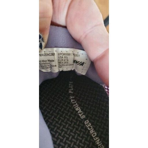 Avia Womens running walking Athletic Shoes SIZE 9.5 eu 41.5 Pro Arch