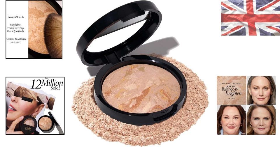 Radiant Baked Balance-N-Brighten Foundation 02 Fair - Infused with Antioxidants - Image 2 of 4