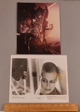TWO 1991 MOVIE PHOTOS "ALIEN 3" SIGOURNEY WEAVER, ALIEN