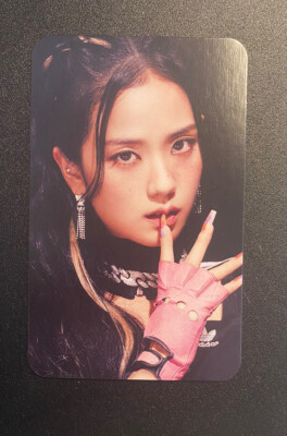 Kpop BLACKPINK Jisoo Born Pink Tour MD Offical Photocard