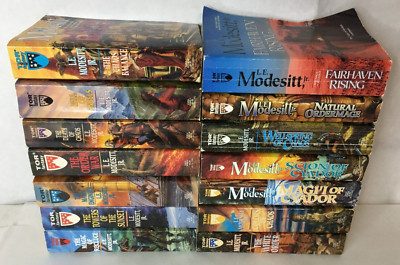 Huge Lot of 14 Saga of Recluce Series Books 1-12 + by L E L.E. Modesitt, Jr. PB