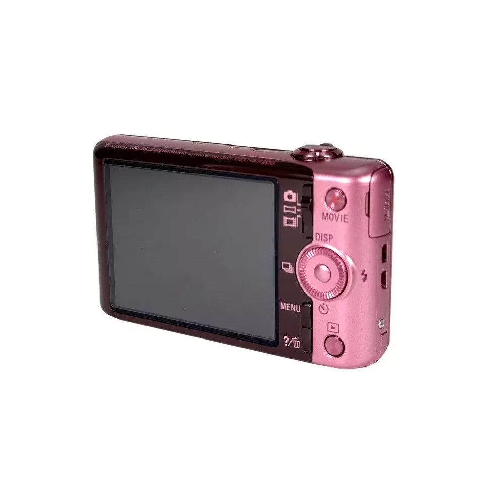SONY Cyber Shot DSC-WX200 18.2MP 10x Digital Camera &Battery SD