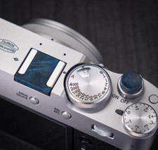 Wood Solid Wood Dyeing Hot Shoe Cover Shutter Release Button for Fujifilm Camera