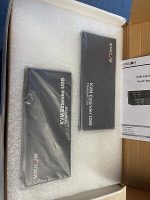 MINICOM CAT5 Smart KVM Extender USB bis zu 110m Neu Neutral verpackt