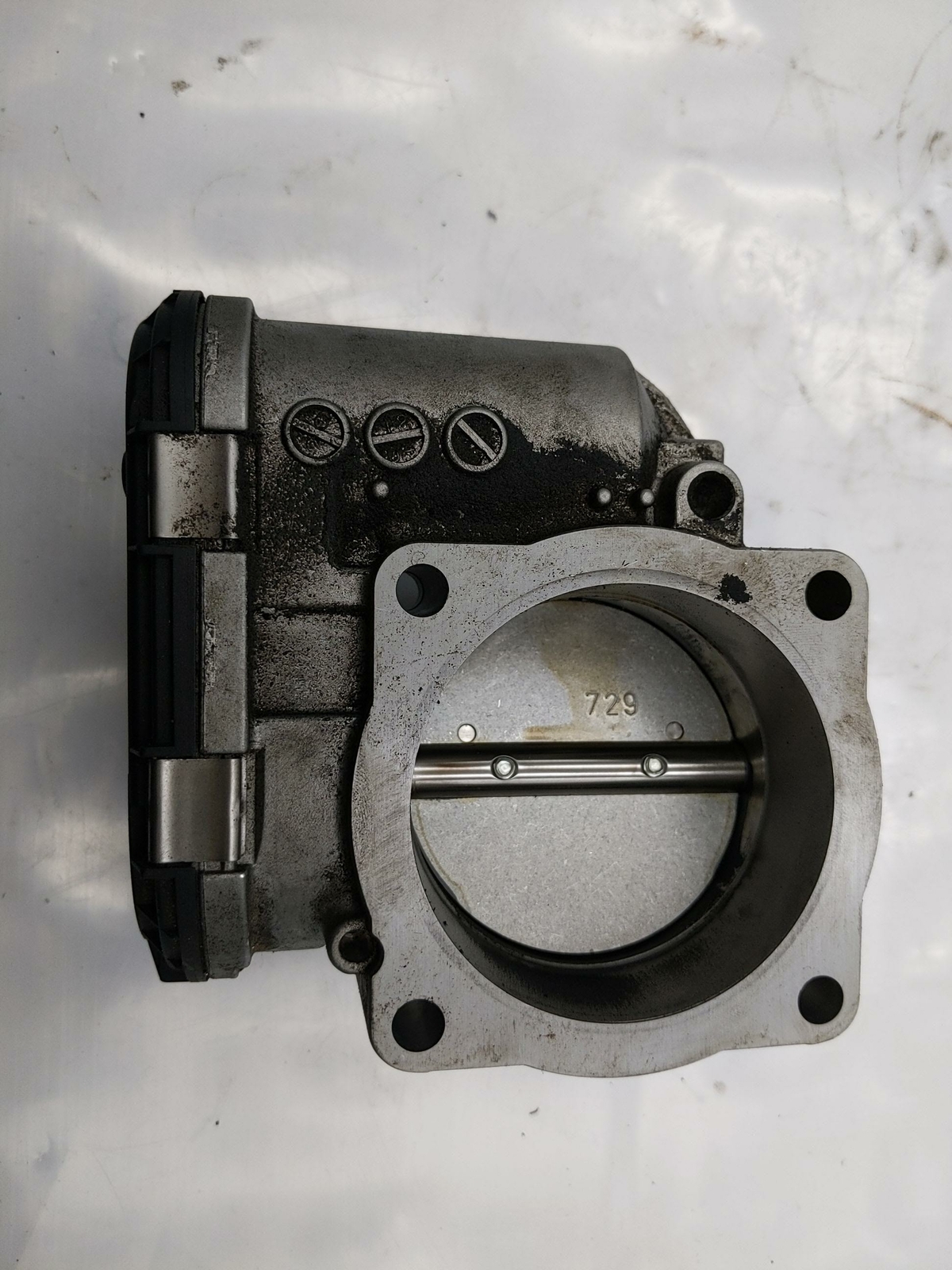 2005 BENTLEY CONTINENTAL GT 6.0L ENGINE INTAKE THROTTLE BODY OEM 07C133062C