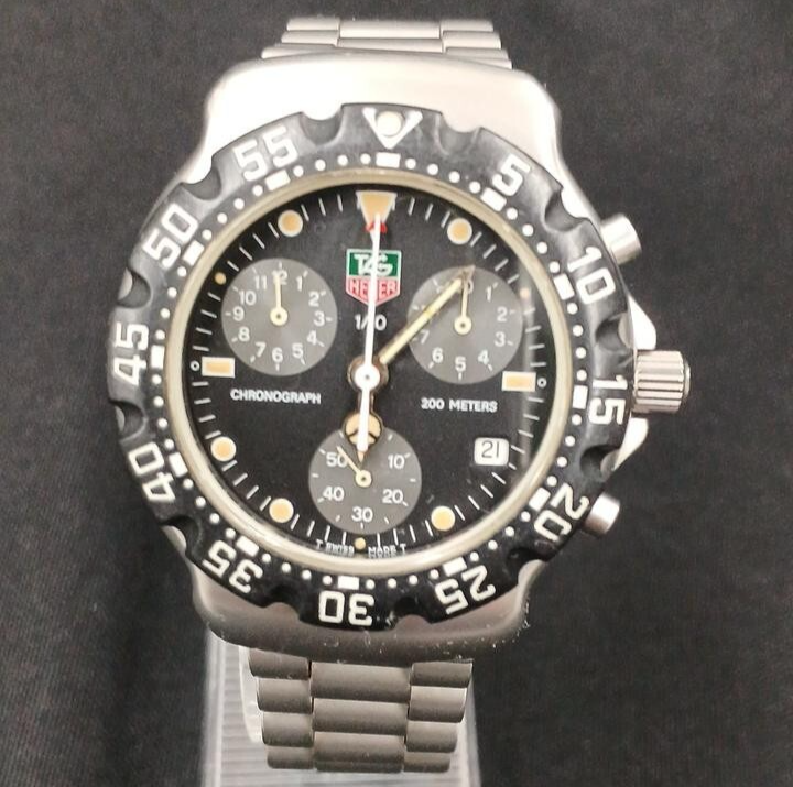 Tag Heuer Formula1 571.513T Black Chronograph Quartz Men's Watch